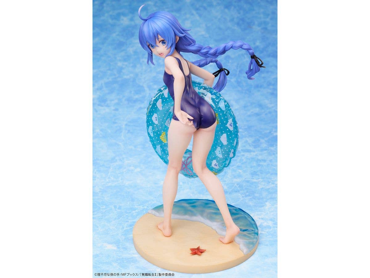 Design COCO Mushoku Tensei: Jobless Reincarnation Ⅱ Roxy Migurudia -navy blue swimsuit- 1/7 Complete Figure | 4595643112297