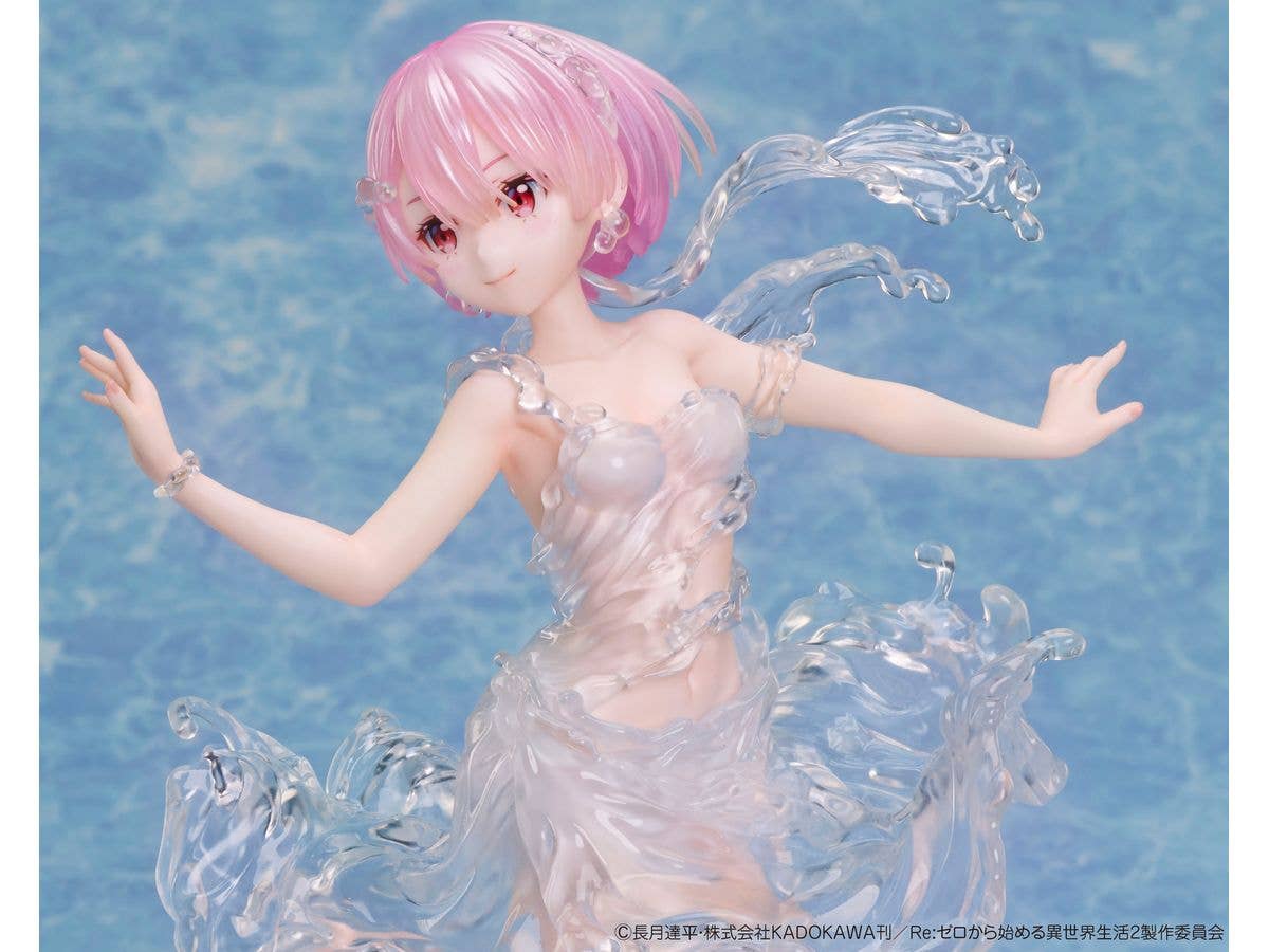 Re:ZERO -Starting Life in Another World- Ram -AquaDress- 1/7 Complete Figure | 4595643112334