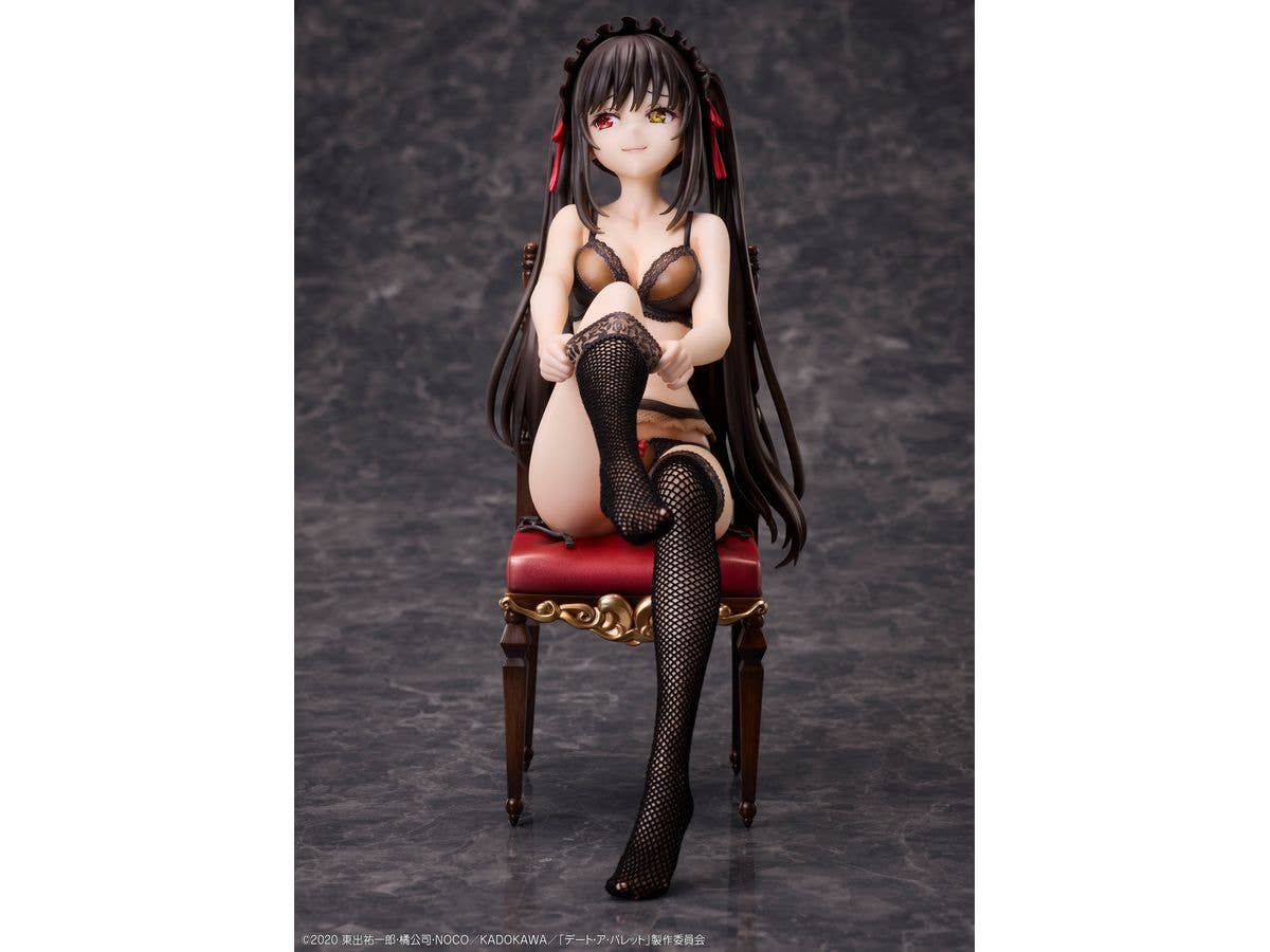 Design COCO Date A Bullet Kurumi Tokisaki & White Queen 1/7 Complete Figure Set | 4595643112389