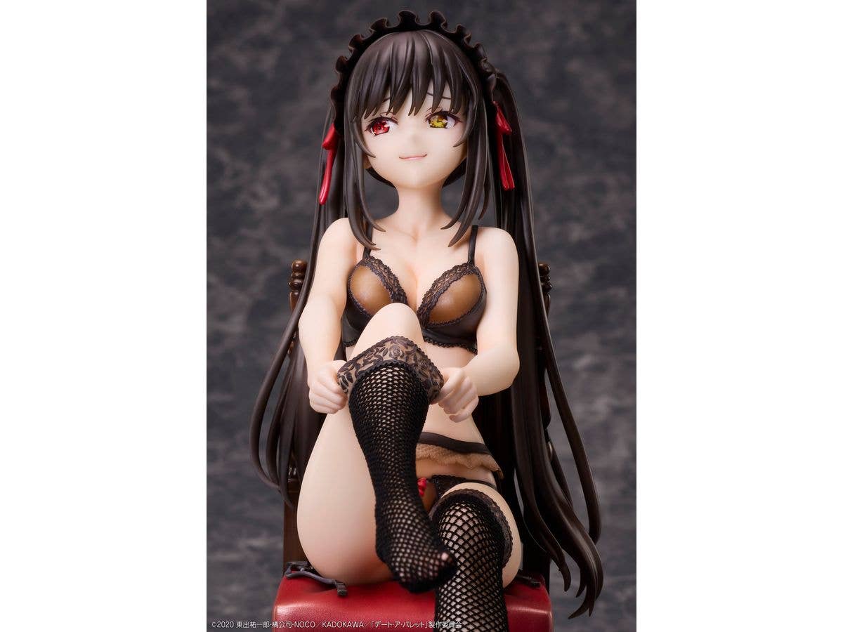 Design COCO Date A Bullet Kurumi Tokisaki 1/7 Complete Figure | 4595643112396