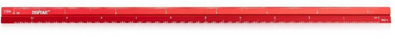 DSPIAE Aluminum Alloy Scale (1:24, 1:35, 1:48, 1:72, 1:100, 1:144) | 6970845560134
