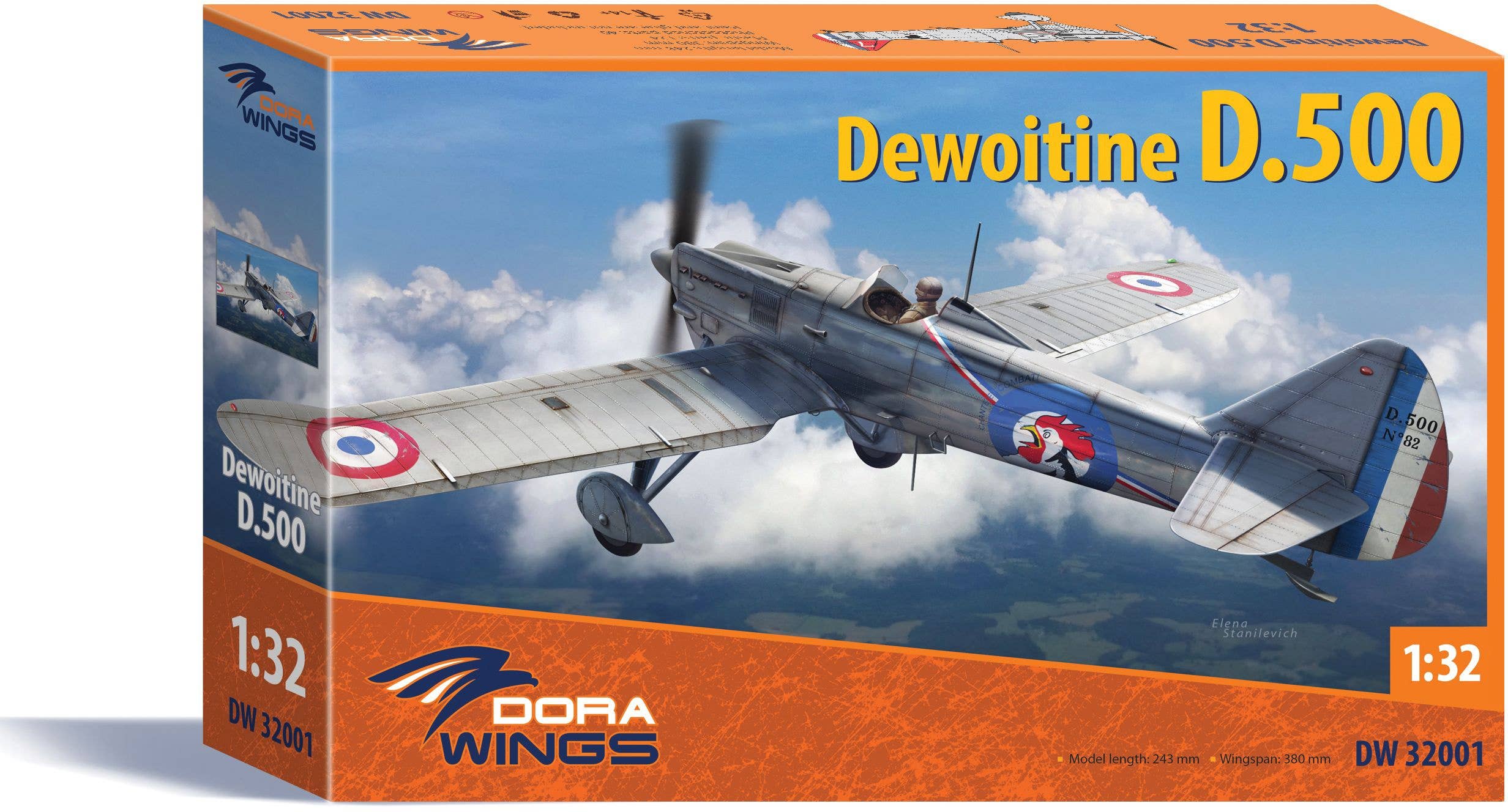 Dora Wings DewoitineD.500 | 4820237050465