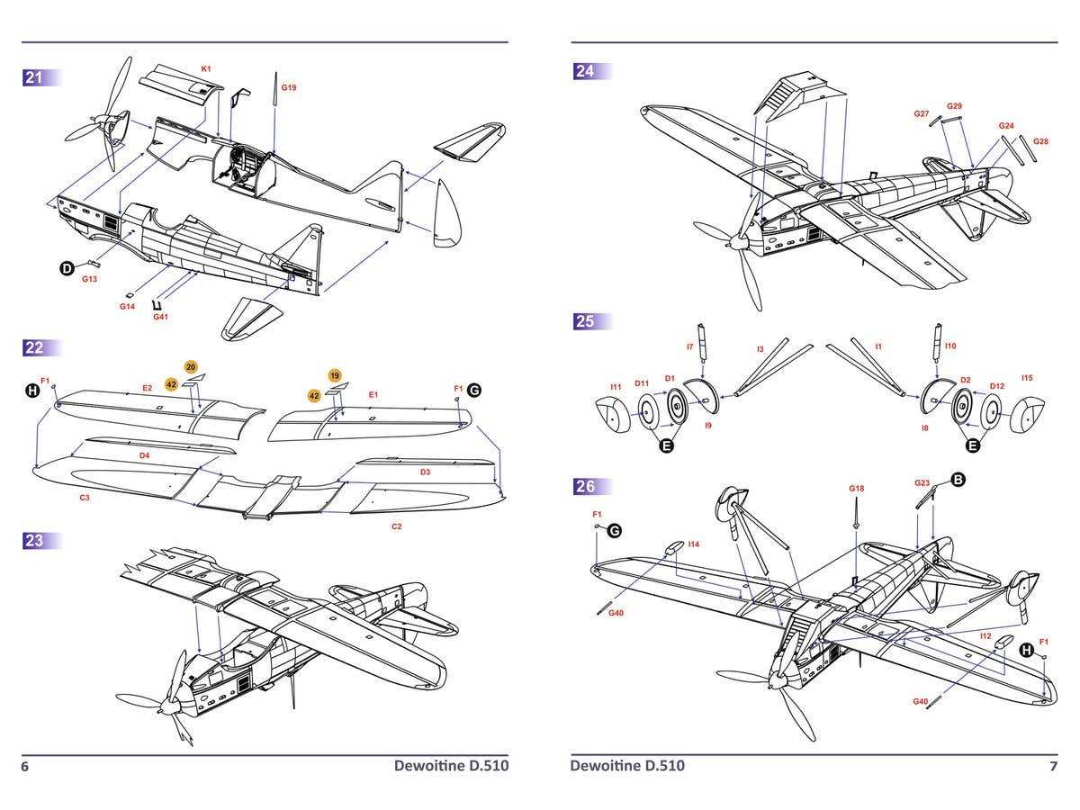 Dora Wings 1/32 Scale Dewoitine D.510 | 4820237050489