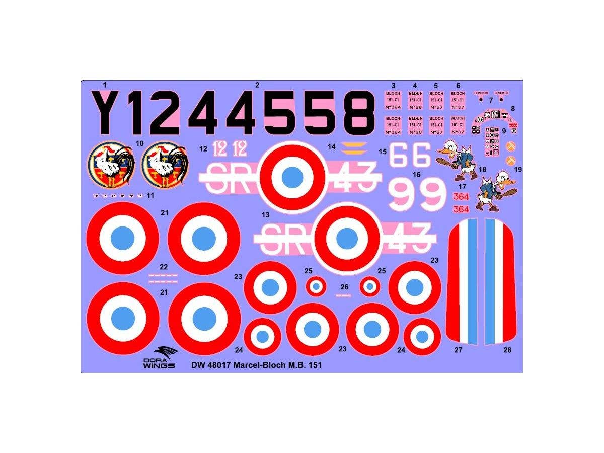 Dora Wings Bloch MB.151C.1 | 4820237050335
