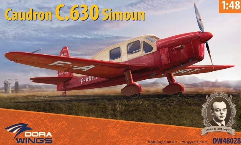 Dora Wings 1/48 Caudron C.630 Simoun | 4820237050427