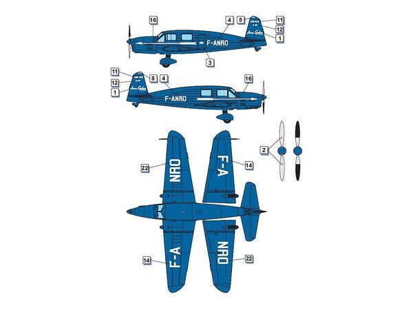 Dora Wings 1/48 Caudron C.630 Simoun | 4820237050427