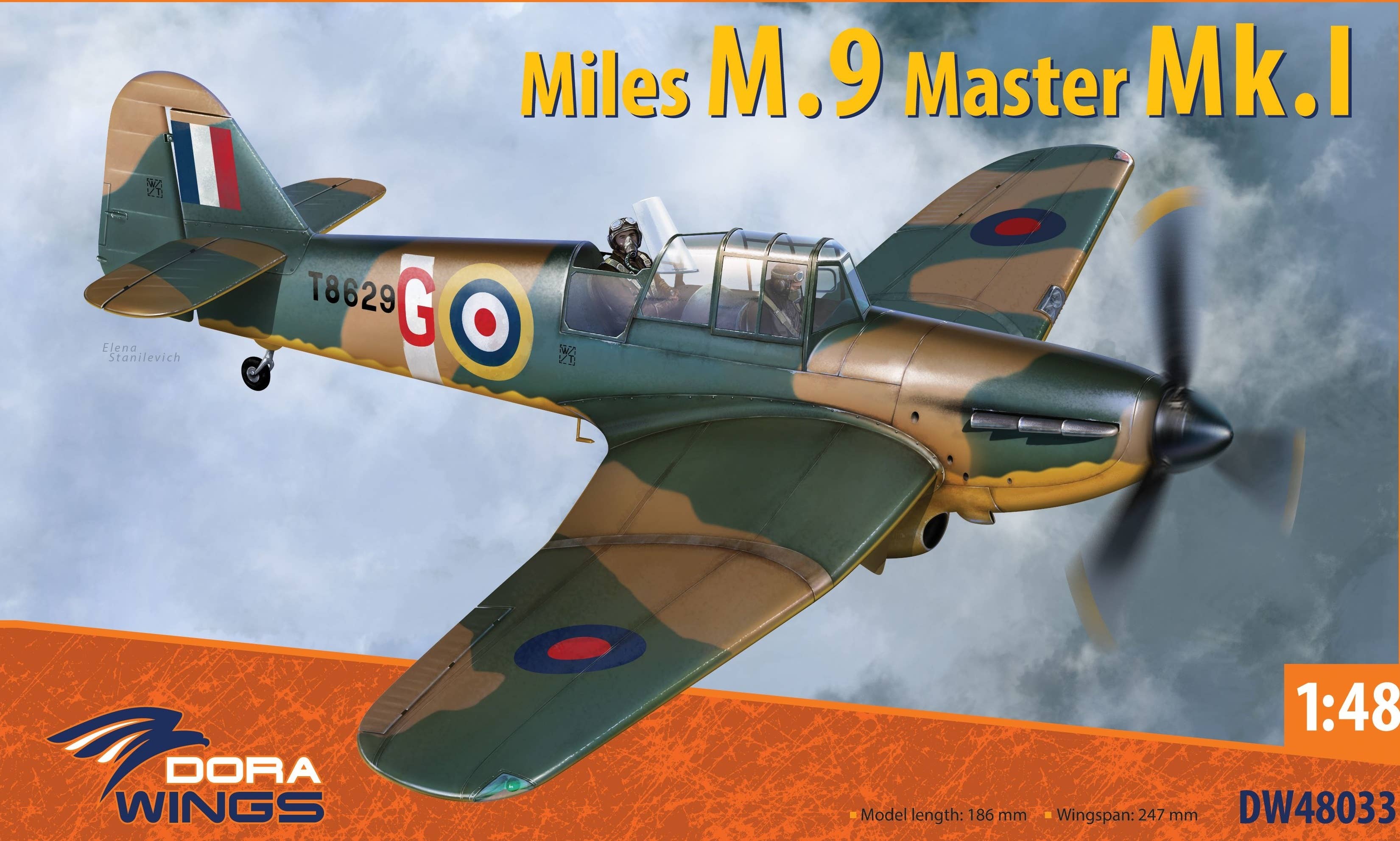 Dora Wings 1/48 Miles M.9 Master I | 4820237050540