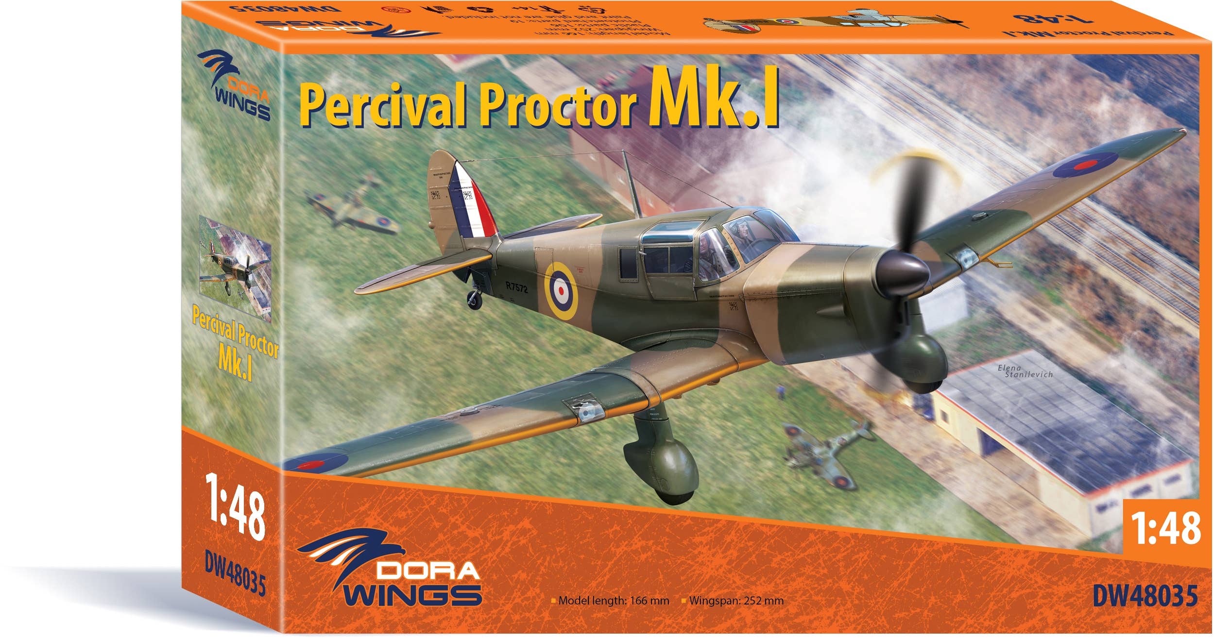 Dora Wings Percival Proctor Mk.I | 4820237050595