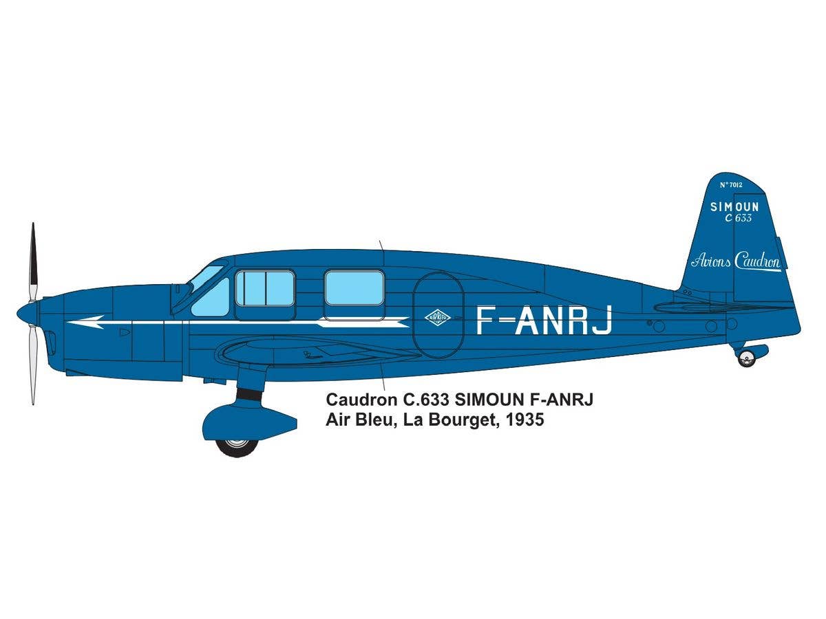 Dora Wings 1/48 Caudron C.631/633 Simoun | 4820237050649