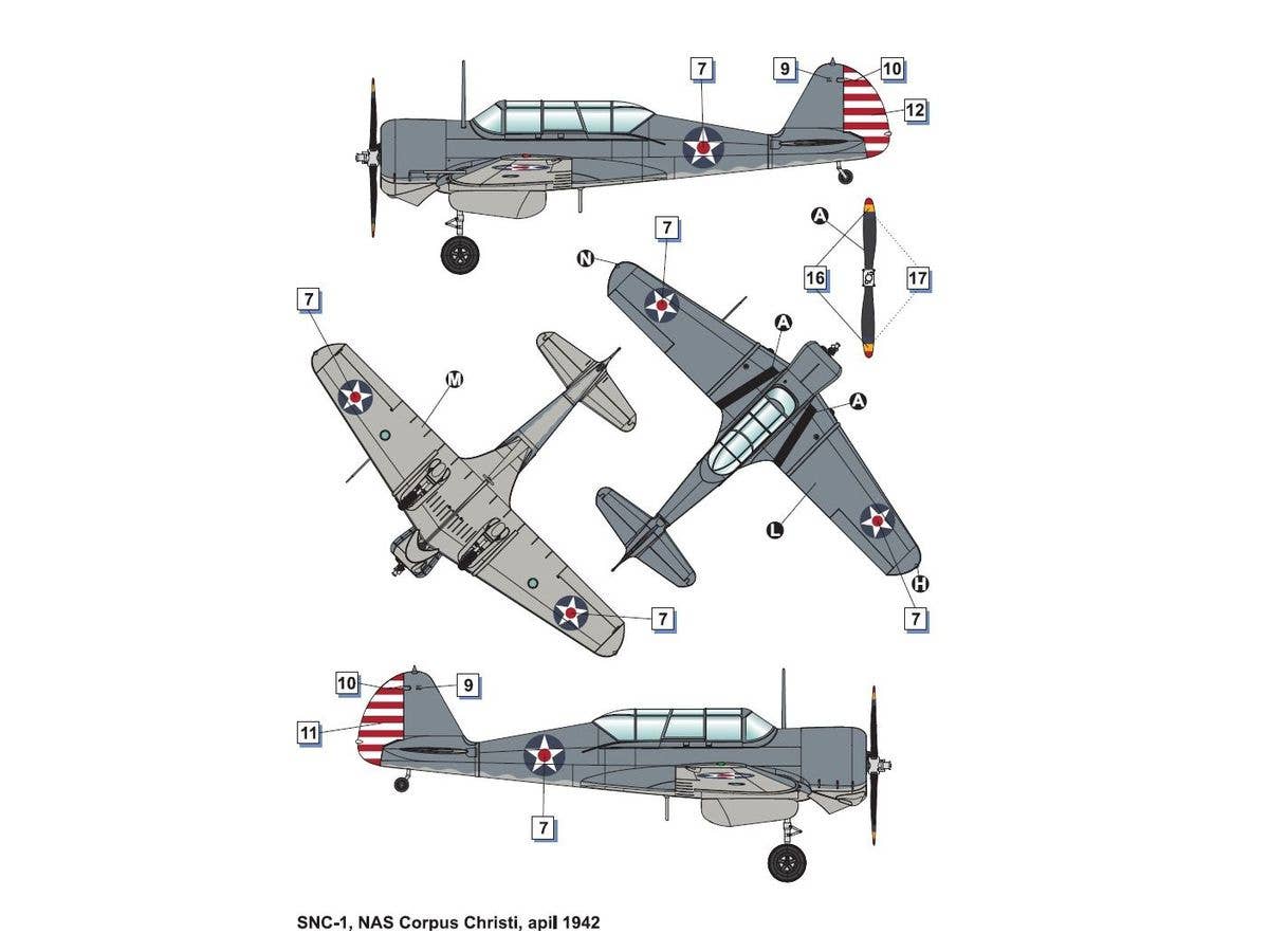 Dora Wings 1/48 Curtiss-Wright SNC-1Falcon II | 4820237050670