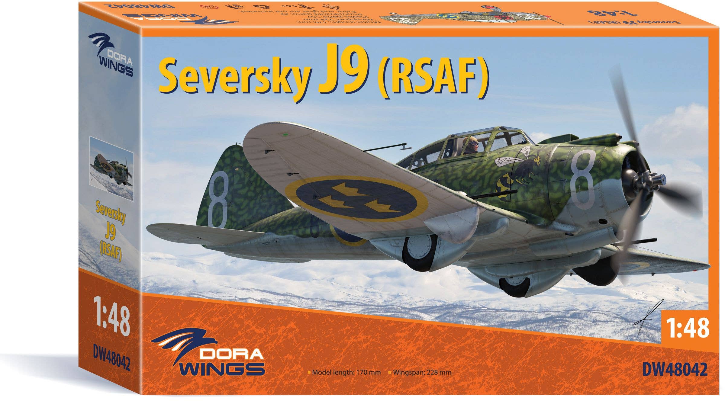 Dora Wings 1/48 Seversky J9 (RSAF) | 4820237050663