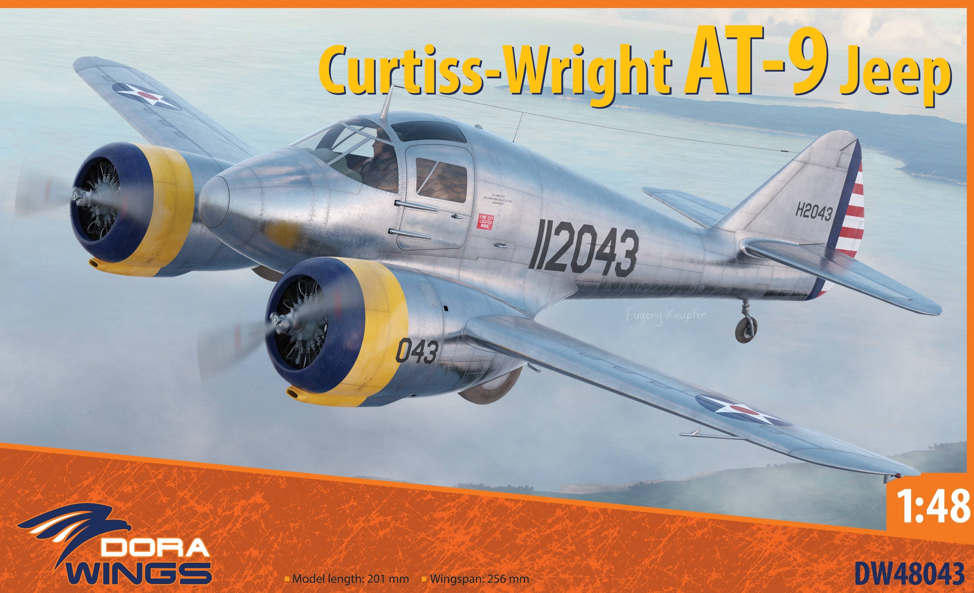 Dora Wings 1/48 Scale Curtiss-Wright AT-9 Jeep | 4820237050762