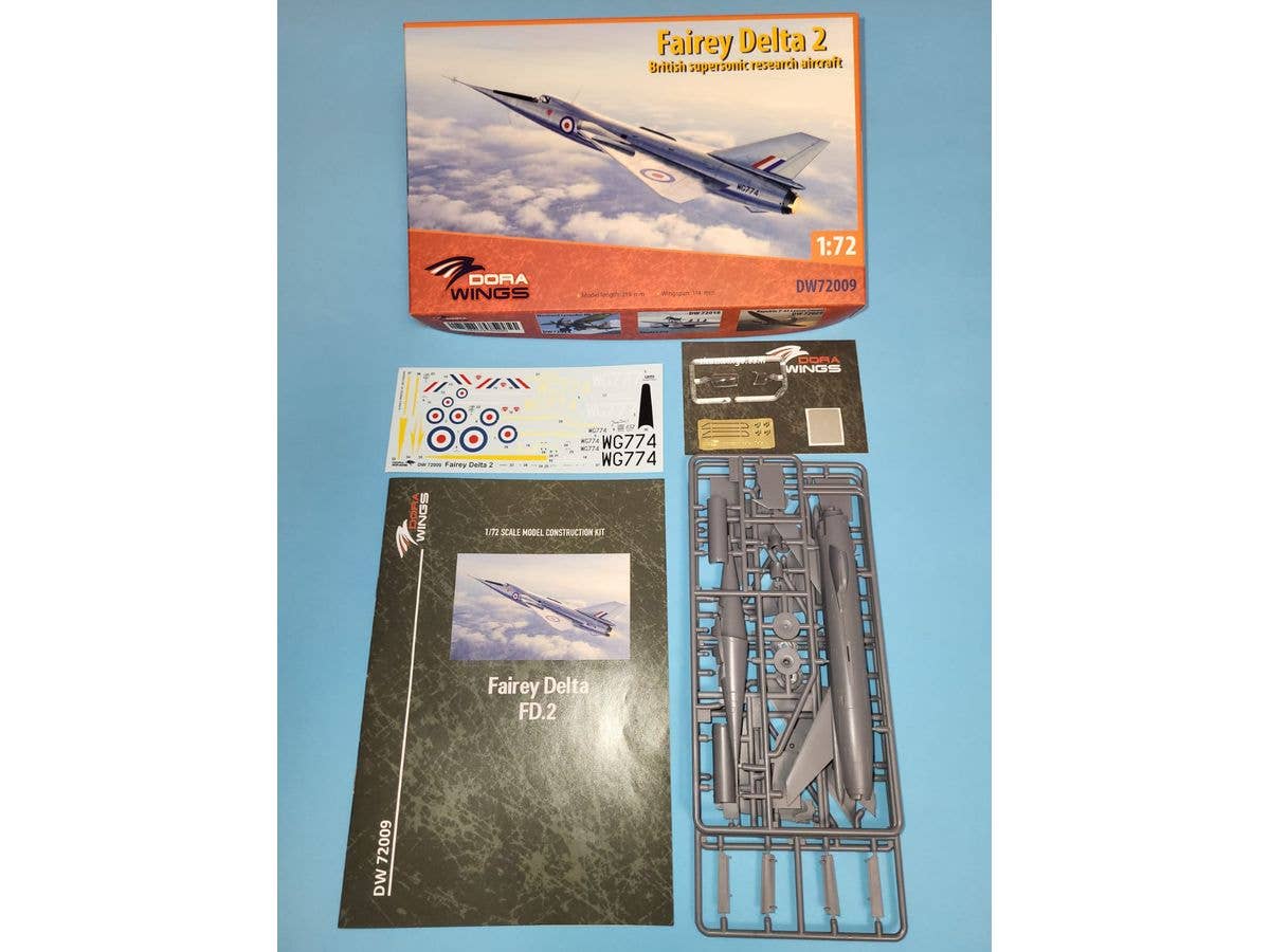 Dora Wings 1/72 Fairey Delta 2 (British supersonic research aircraft) | 4820237050083