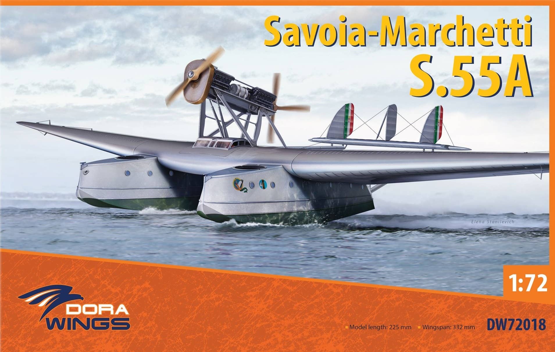 Dora Wings 1/72 Savoia-Marchetti S.55A | 4820237050175