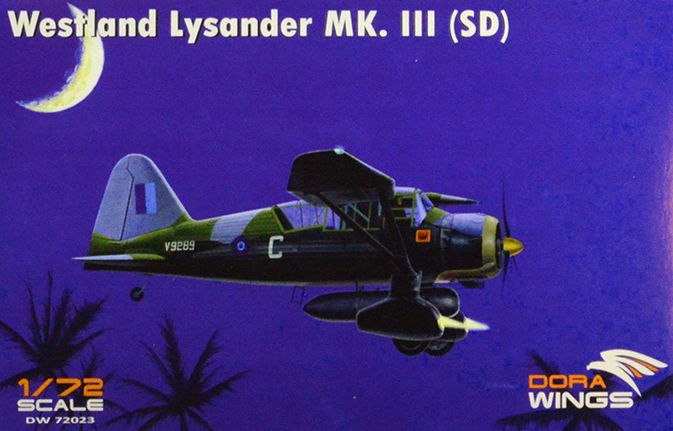 Dora Wings 1/72 Westland Lysander Mk.III (SD) | 4820237050199