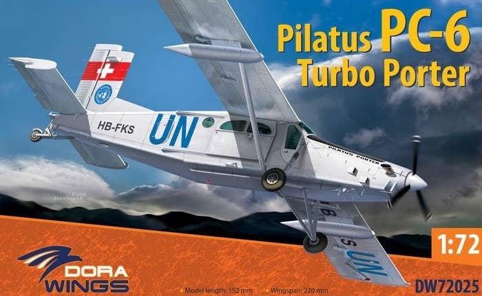 Dora Wings 1/72 Pilatus PC-6 Turbo Porter | 4820237050656