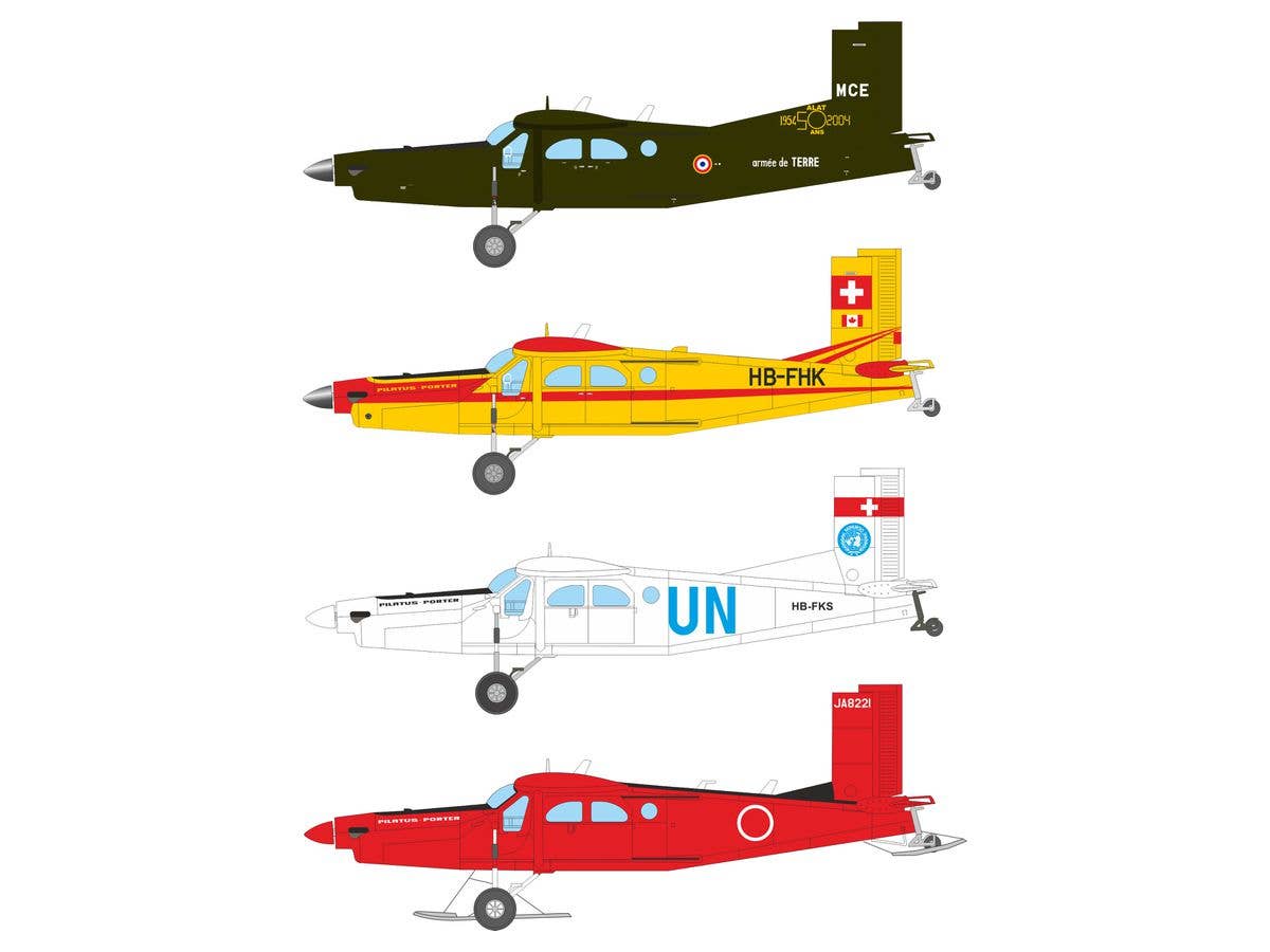 Dora Wings 1/72 Pilatus PC-6 Turbo Porter | 4820237050656