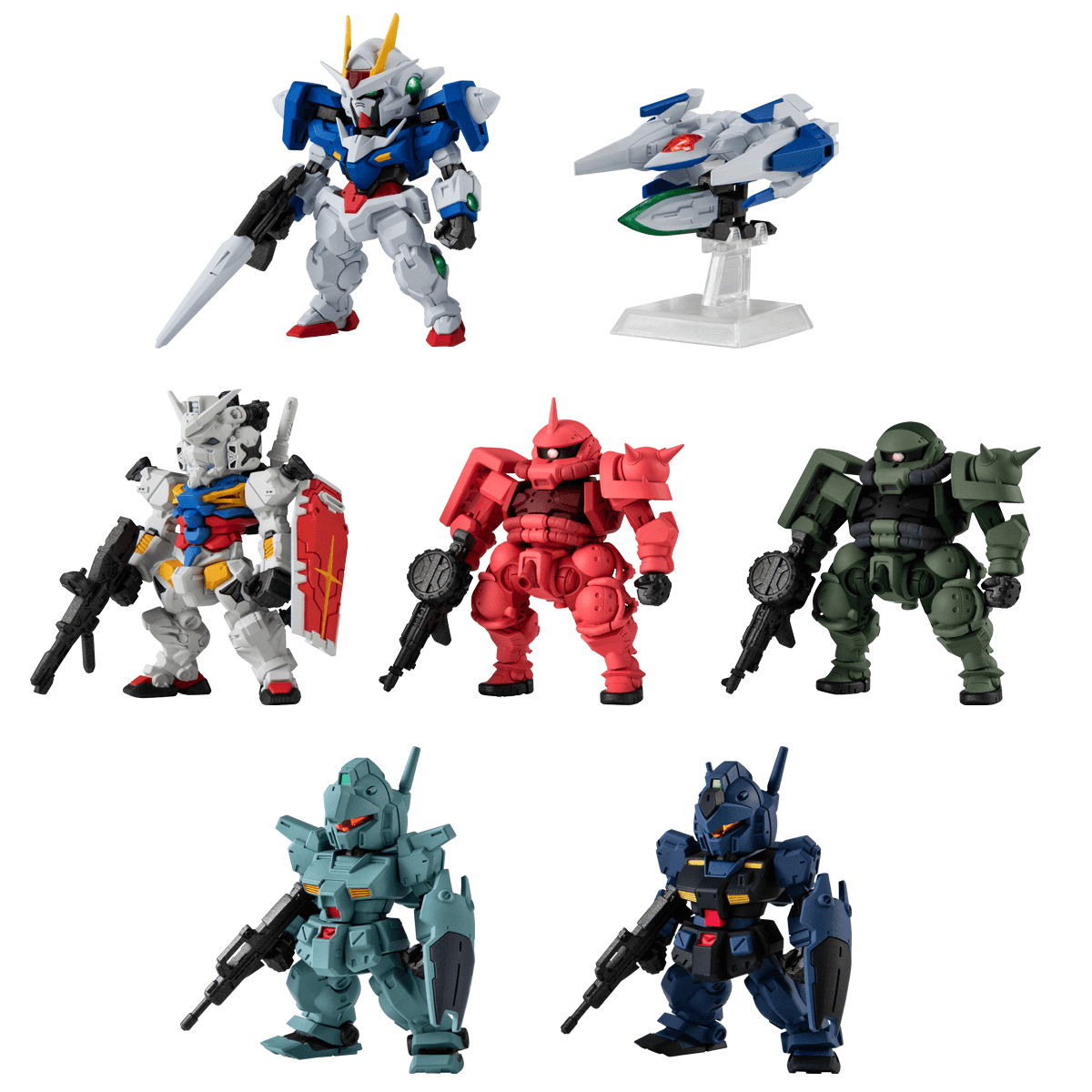 BANDAI FW Gundam Converge #28 Gundam (Box/10), Bandai Shokugan Converge