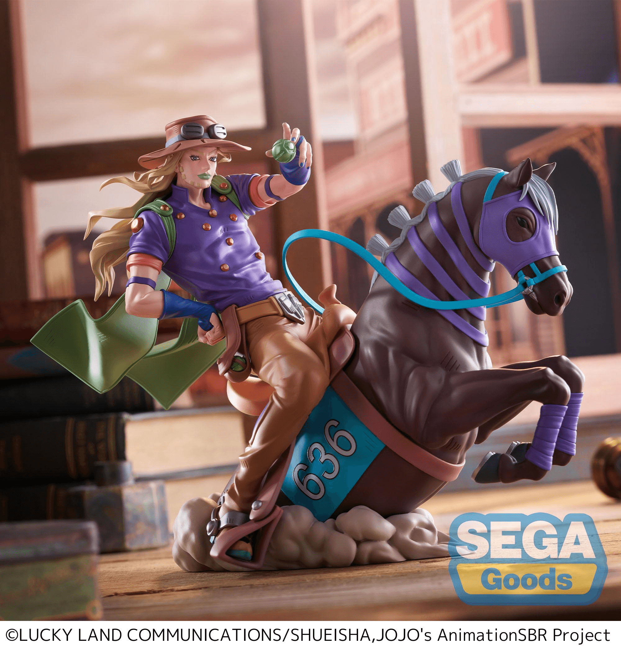 XrossLinkMAX Anime "STEEL BALL RUN JoJo's Bizarre Adventure" Figure -Gyro Zeppeli- | 4573628563036