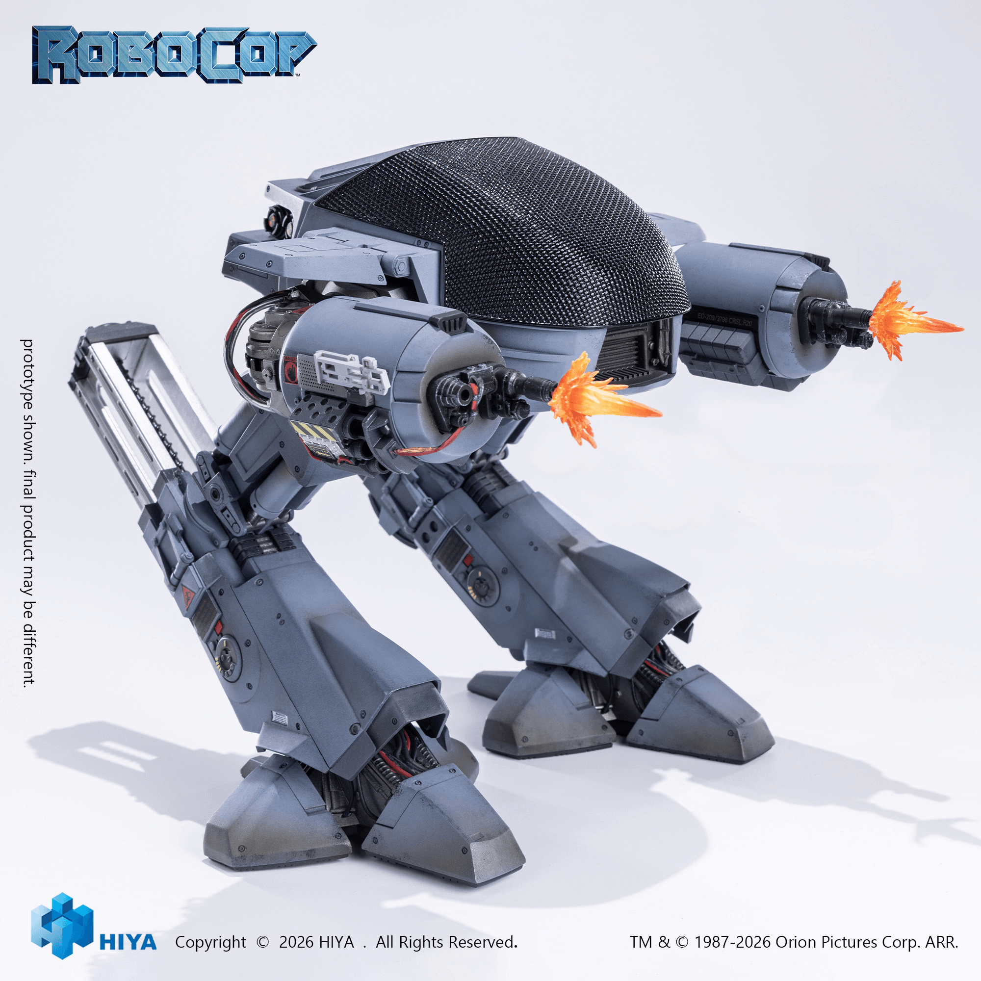 1/12 Scale 6 Inch RoboCop ED-209 Action Figure | 6957534203916
