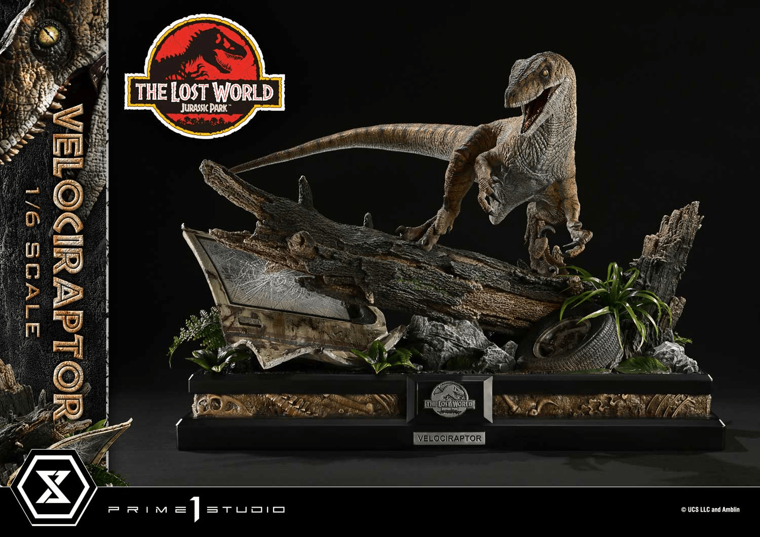 Legacy Museum Collection The Lost World: Jurassic Park (Film) Velociraptor Bonus Version 1/6 Scale | 4582647122698