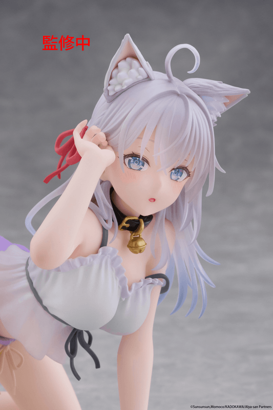 TAITO Alya Sometimes Hides Her Feelings in Russian Desktop Cute Figure - Alya (Cat Ear Roomwear Ver.) | 840342403929