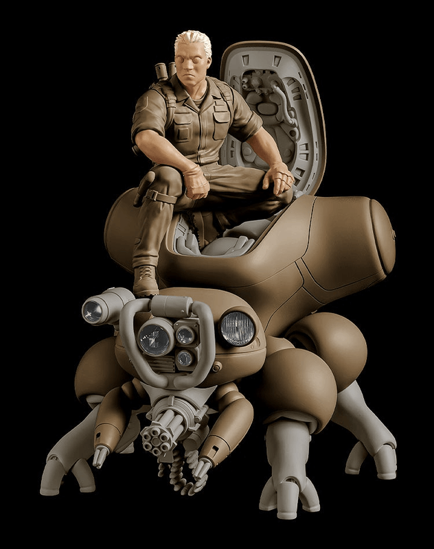 PLAMAX minimum factory MF-95 Batou with Fuchikoma | 4545784014929
