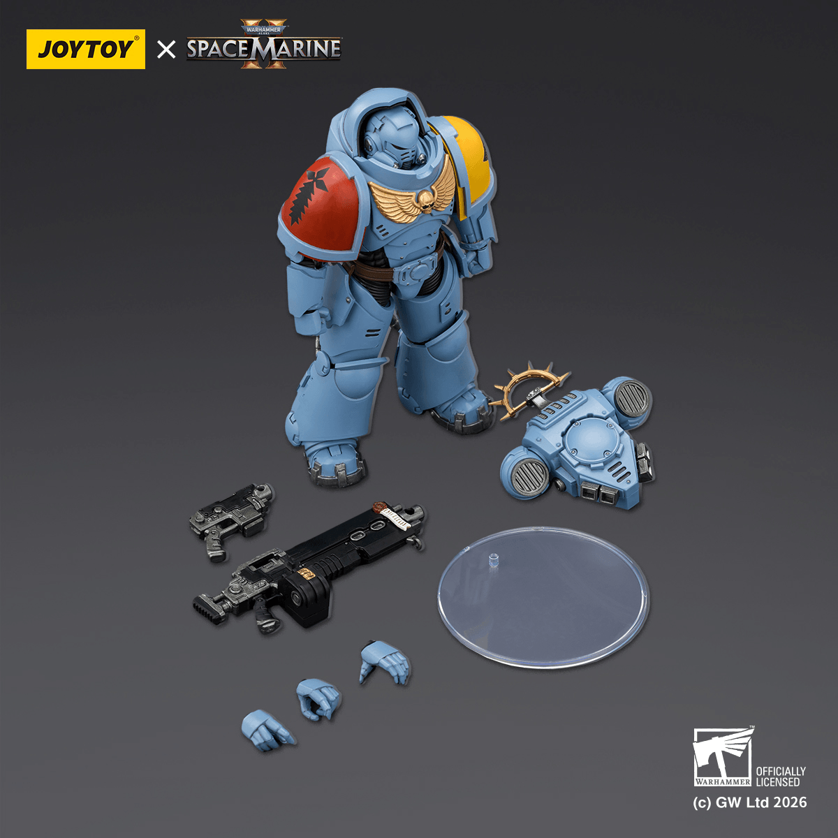 Game Edition Space Wolves Heavy Intercessor with Heavy Bolt Rifle and Bolt Pistol | 6927054403646