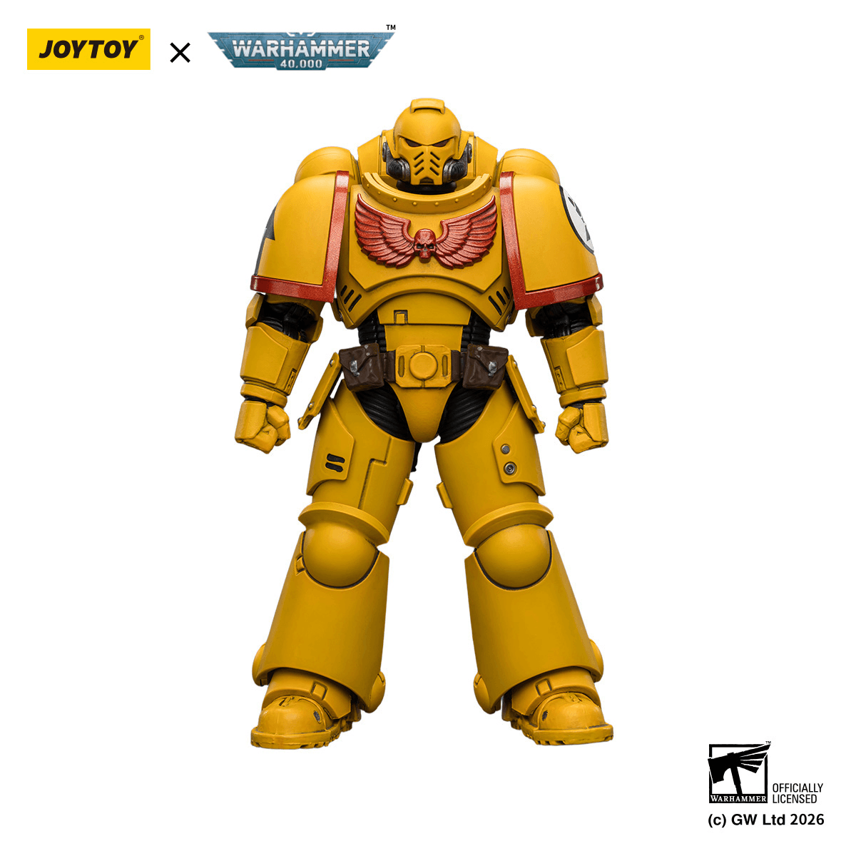 Imperial Fists Intercessor with Bolt Rifle, Bolt Pistol and Chainsword | 6927054403844