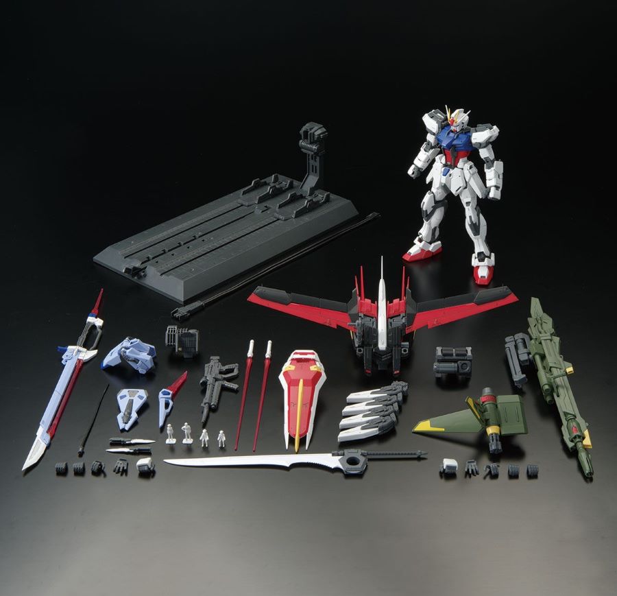 P-Bandai MG 1/100 The Gundam Base Limited Perfect Strike Gundam Grand Slam Equipped Type