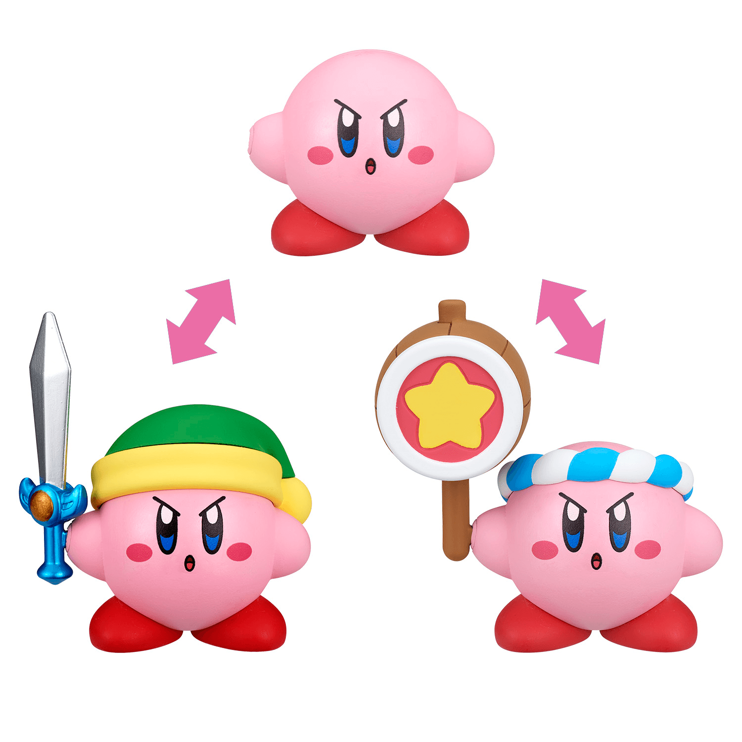 Kirby Copy Ability Figure: Sword & Hammer | 045557912284