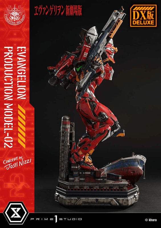 Prime 1 Studio Ultimate Diorama Masterline Evangelion Evangelion Production Model-02 (Concept by Josh Nizzi) Deluxe Bonus Version | 4582647122100