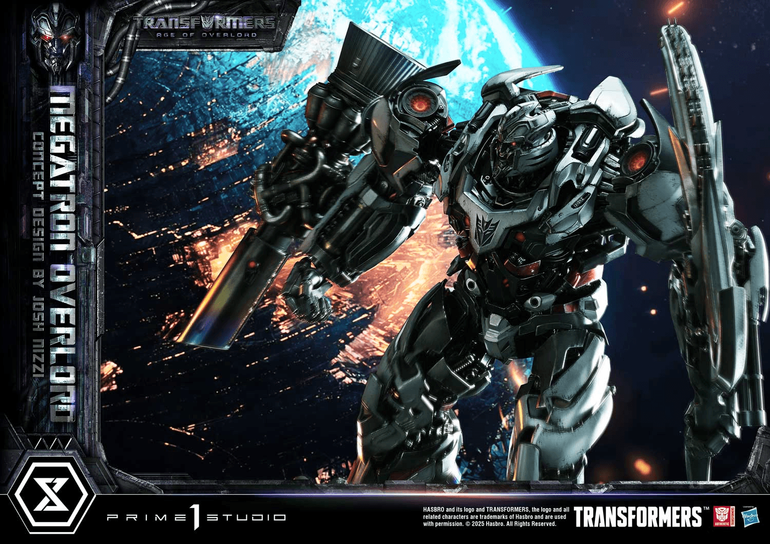 Museum Masterline Transformers Generations I Megatron Overlord (Design by Josh Nizzi) | 4582647122278