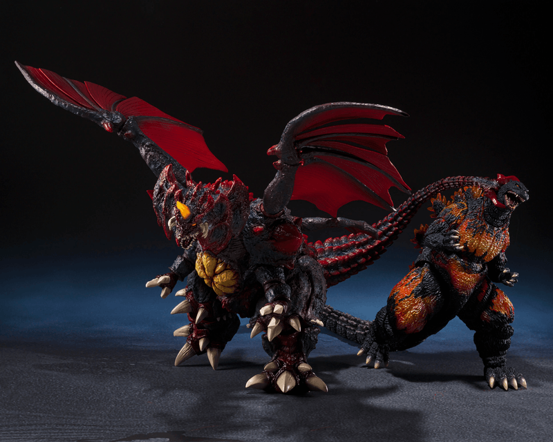 TAMASHII NATIONS DESTOROYAH PERFECT FORM TOKYO WATERFRONT CITY DECISIVE BATTLE Ver. "GODZILLA", TAMASHII NATIONS S.H.MonsterArts