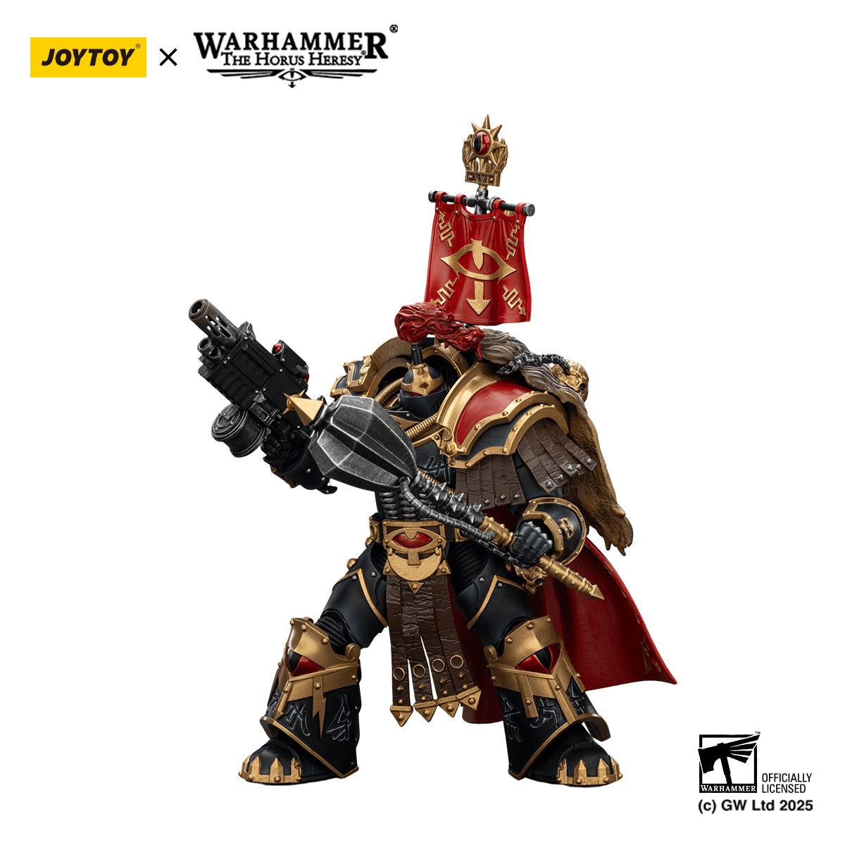 Sons of Horus Legion Cataphractii Praetor with Combi-Melta and Power Maul | 6927054402441