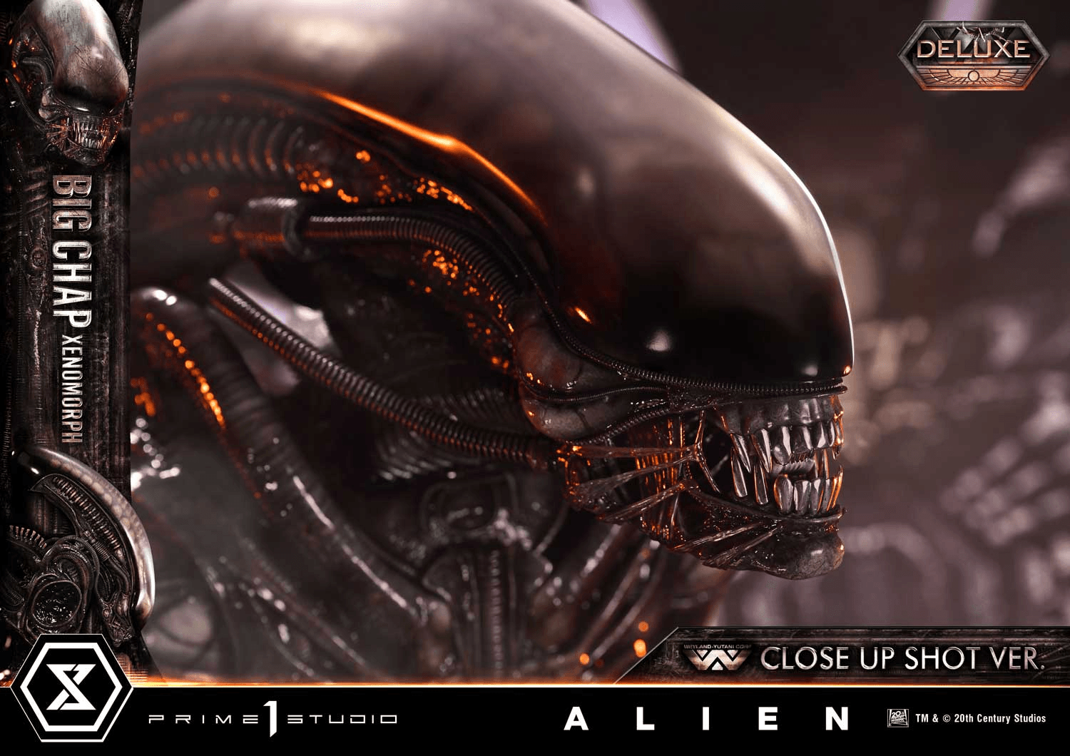 Museum Masterline XL Alien (Film) Big Chap Xenomorph Close Up Shot Ver. Deluxe Version | 4582647123978