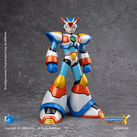 None Scale 5.8 Inch Mega Man X series X Max Armor Action Figure