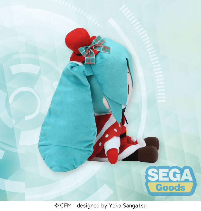 SEGA fuwa petit Hatsune Miku Series LL Plush Hatsune Miku - Christmas (Rerelease) | 4582733458328