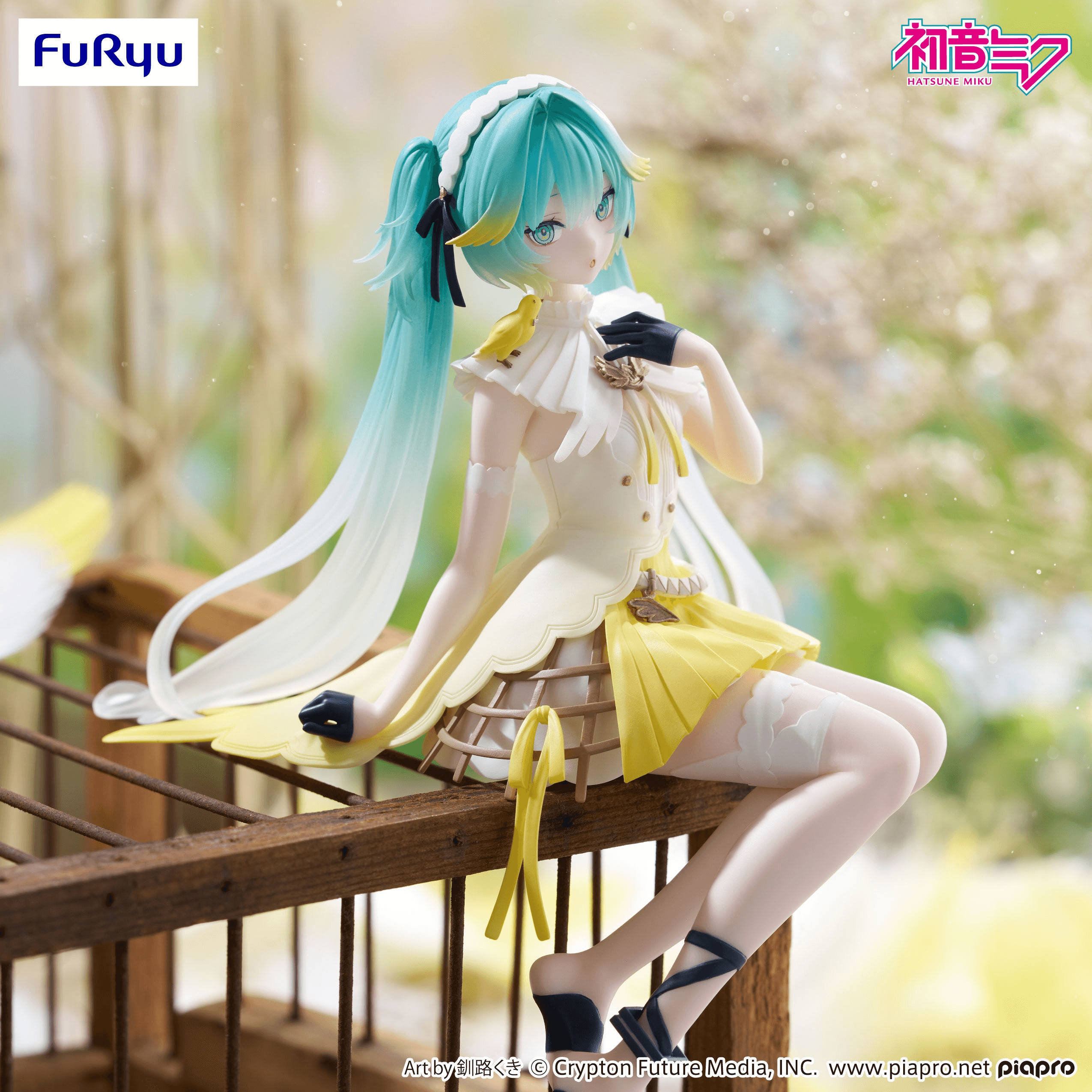 Hatsune Miku Noodle Stopper Figure -Canary Bird- | 4571623508922