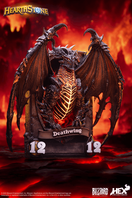 HEX Collectibles Blizzard Hearthstone® Deathwing Art Statue | 6978082551212