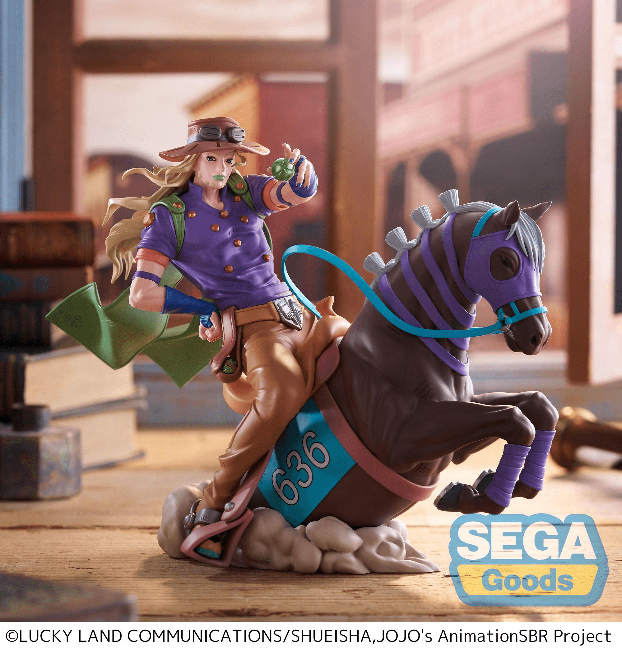 XrossLinkMAX Anime "STEEL BALL RUN JoJo's Bizarre Adventure" Figure -Gyro Zeppeli- | 4573628563036
