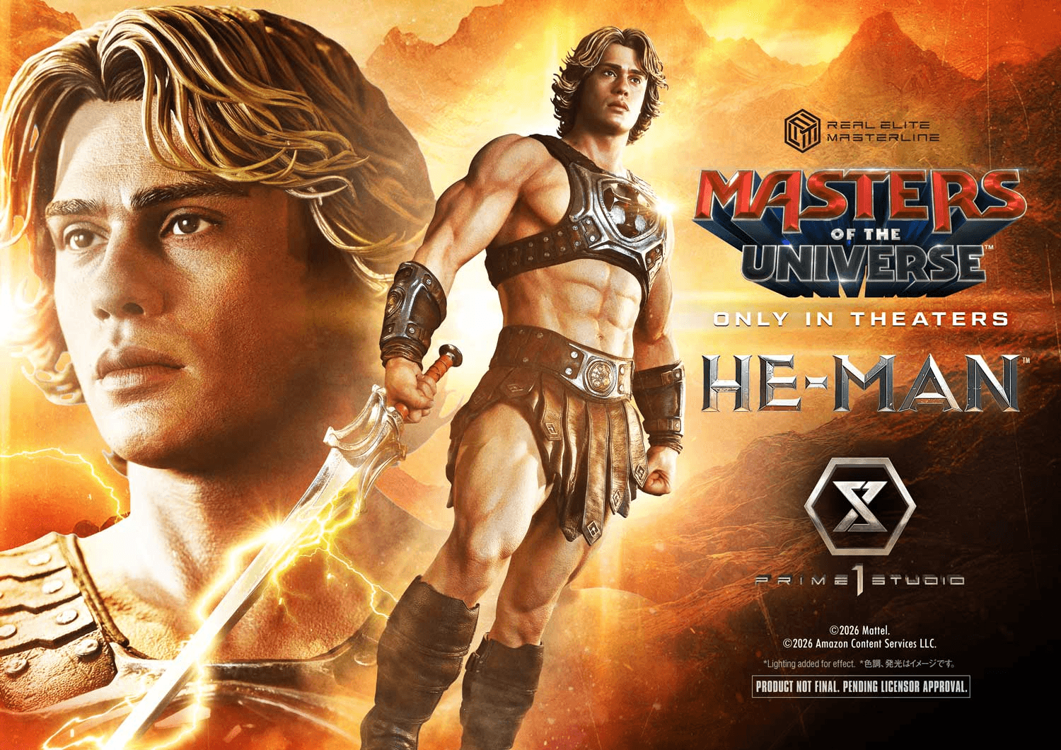 Real Elite Masterline Masters of the Universe (2026 Film) He-Man