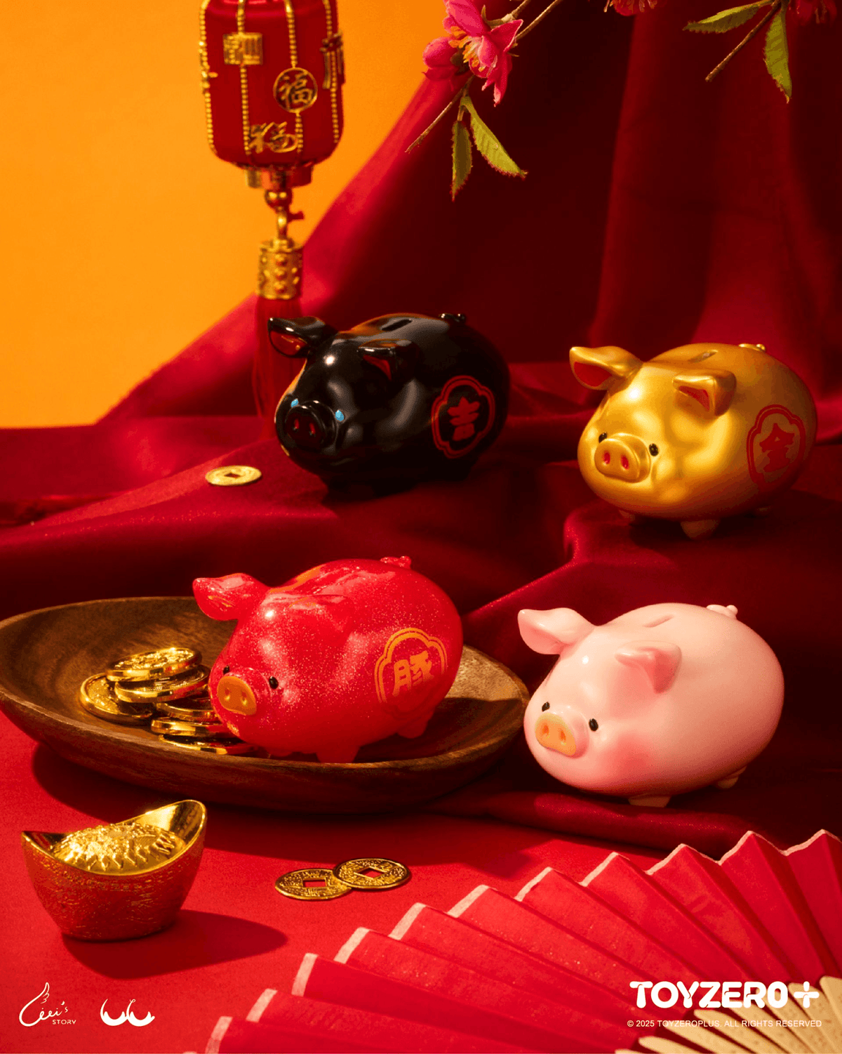 LuLu the Piggy - Lucky Fortune Piggy (Blind Box) (Box of 6)