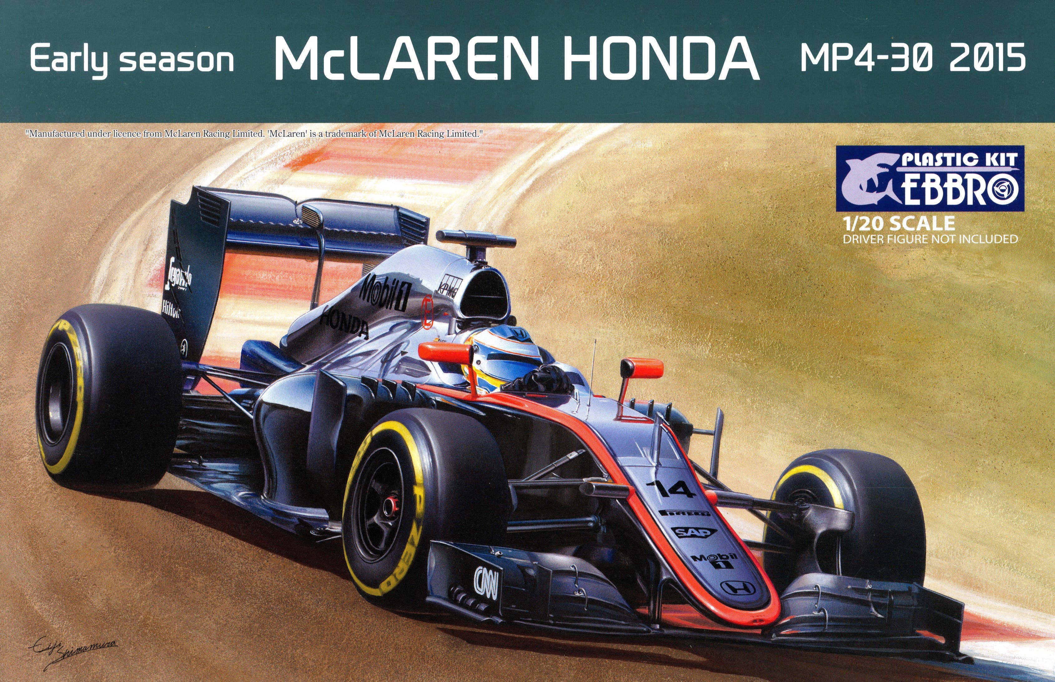 Ebbro 1/20 McLaren HONDA MP4-30 2015 Early season | 4526175200138