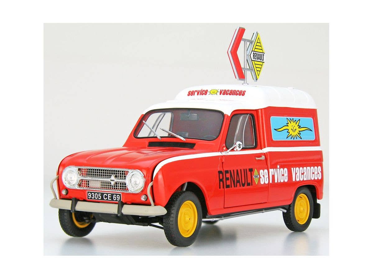 Ebbro 1/24 Renault 4 Fourgonnette Service Car | 4526175250126