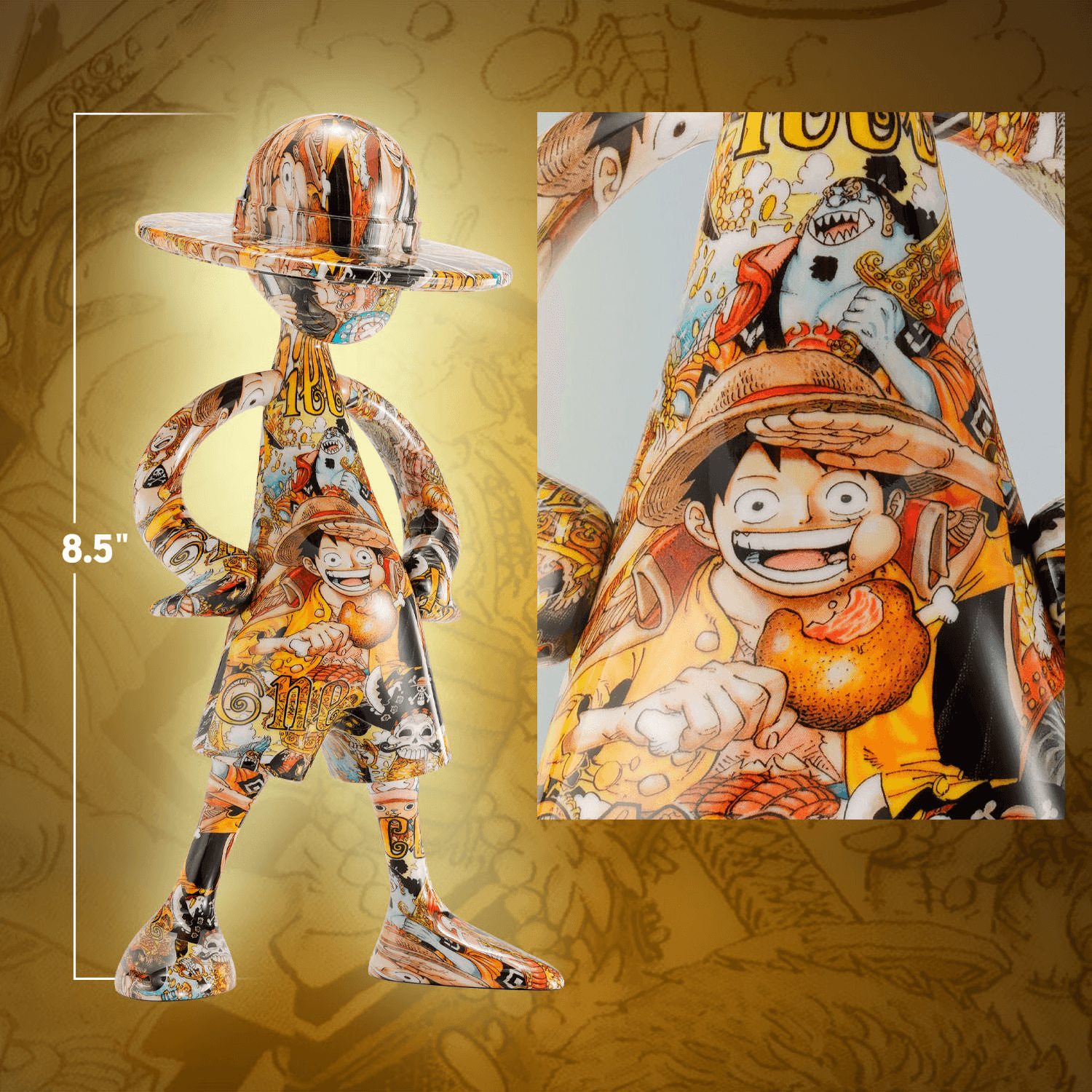 ARTCANVAS 1/8 -1000LOGS Anniversary- "ONE PIECE", TAMASHII NATIONS LUFFY's | 4573102698476
