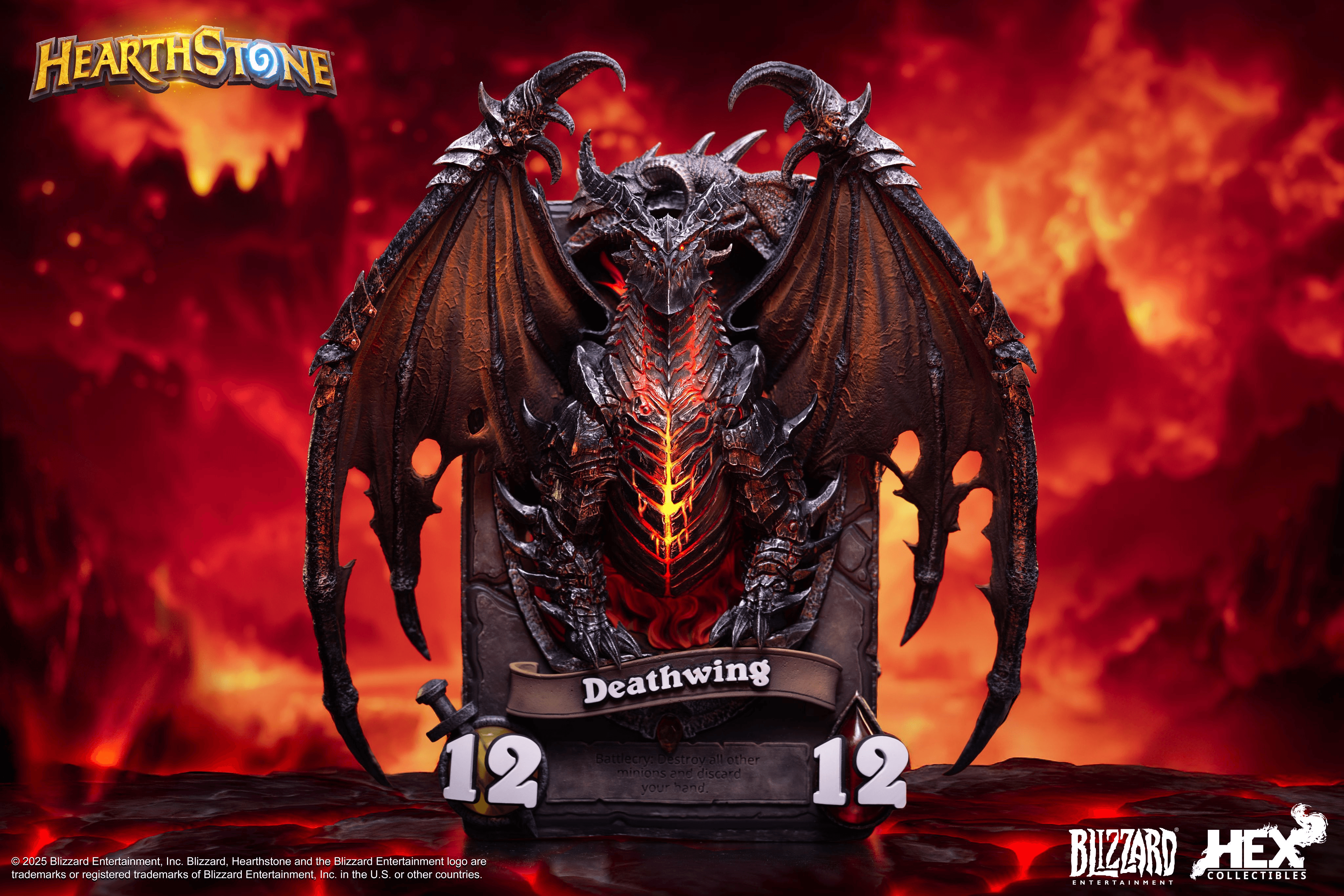 Blizzard Hearthstone® Deathwing Art Statue