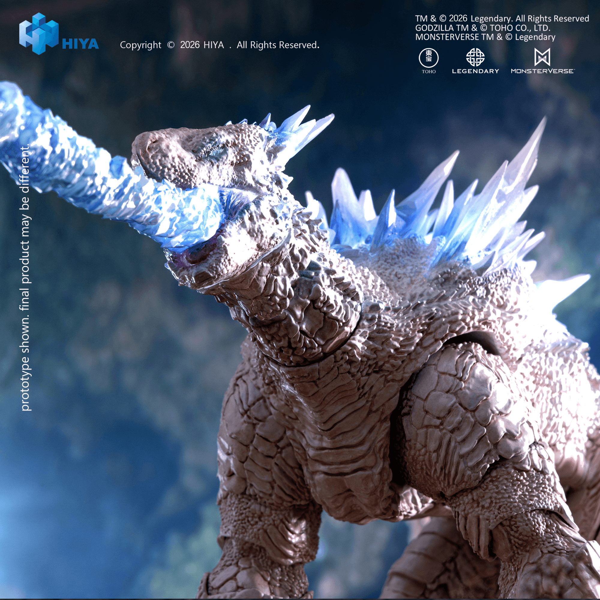 None Scale 6.7 Inch Godzilla x Kong The New Empire Frost Bite Blast Shimo Action Figure | 6957534205385