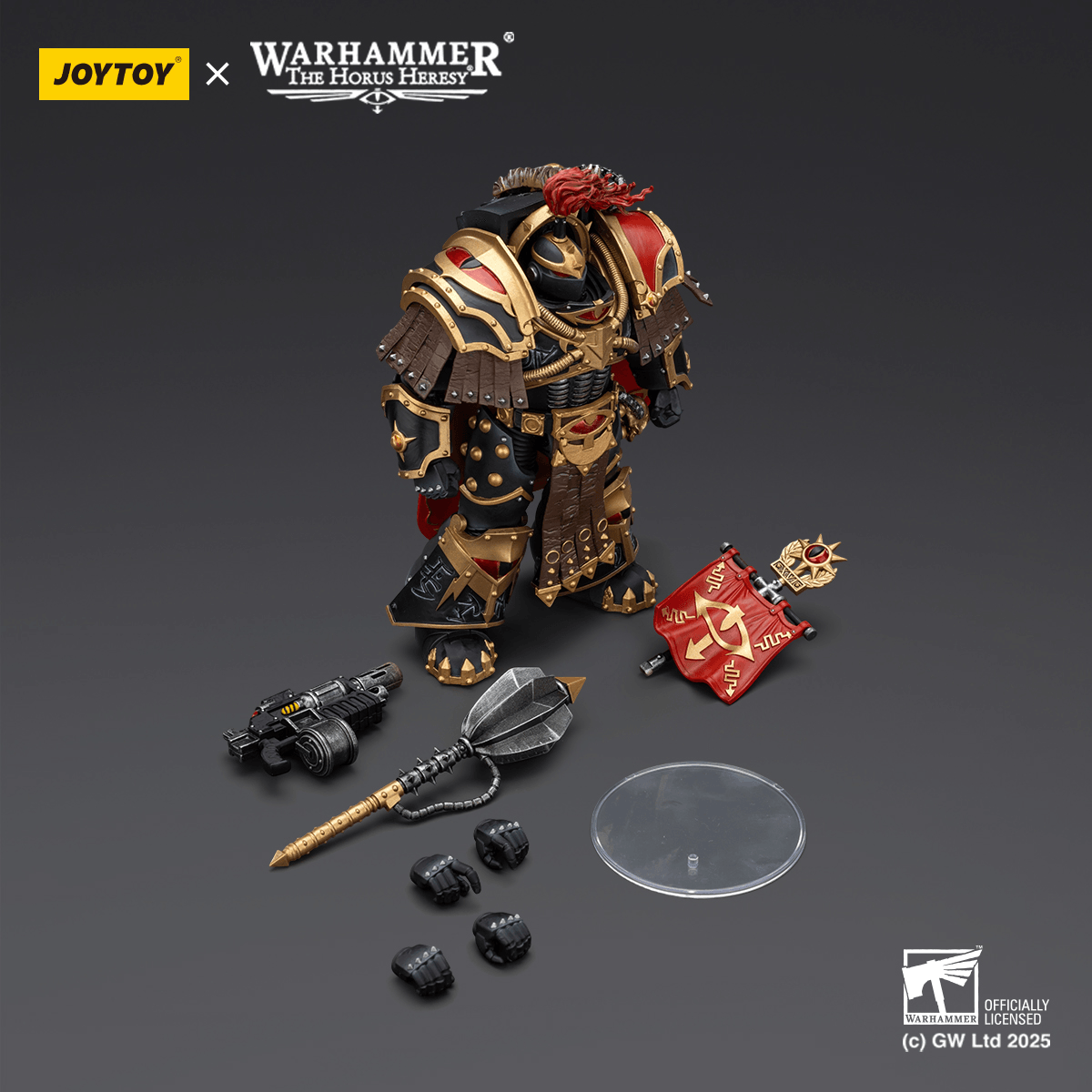 Sons of Horus Legion Cataphractii Praetor with Combi-Melta and Power Maul | 6927054402441