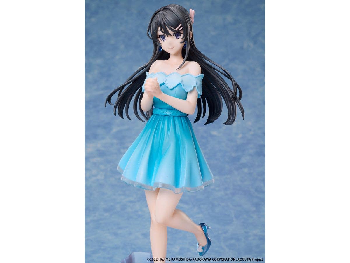 elcoco Rascal Does Not Dream of a Knapsack Kid Mai Sakurajima Jewel Princess 1/7 Scale Figure | 4582705280926